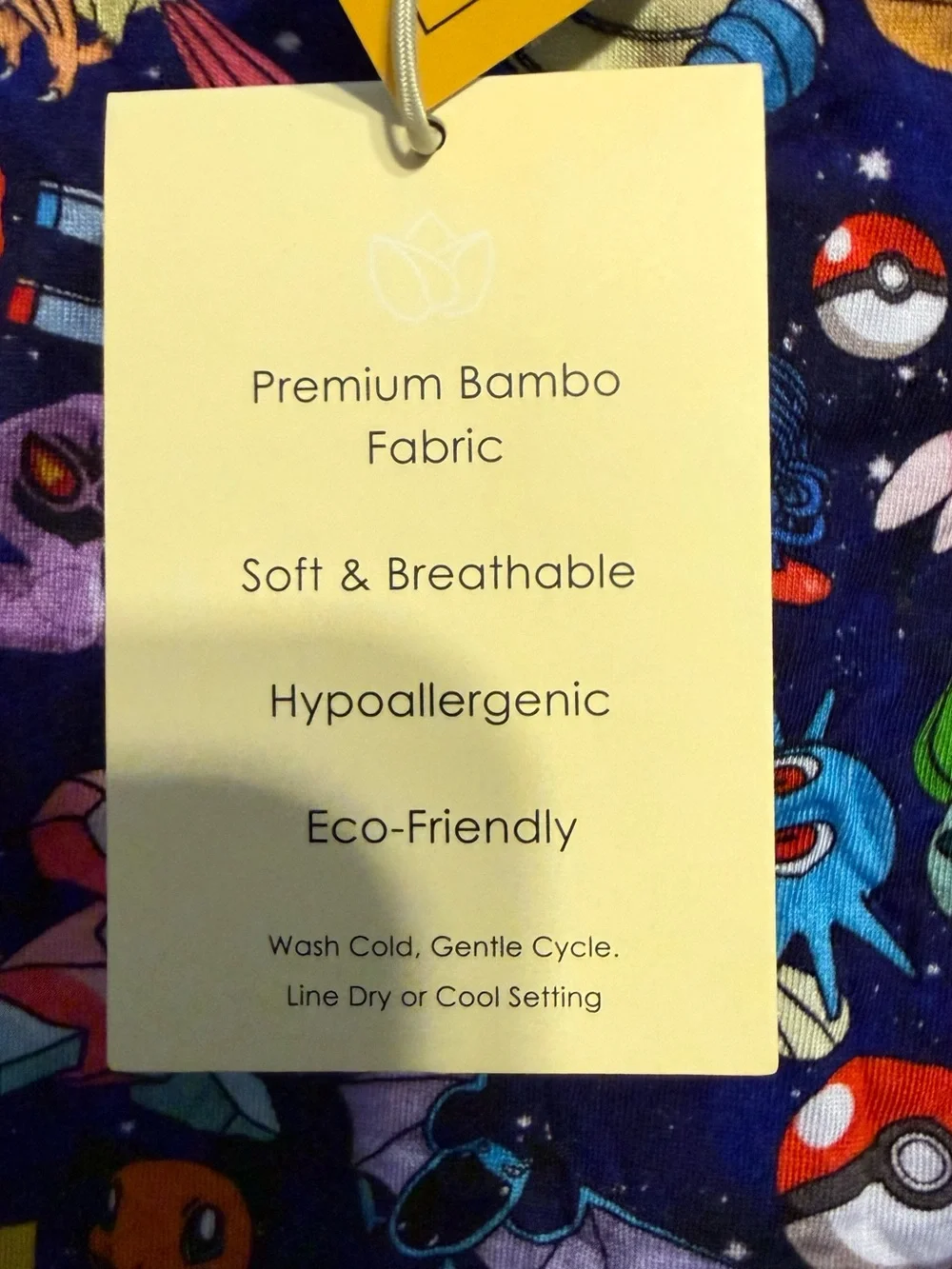 Little Snuggles Baby Boys Size 18-24 months Pokemon Bamboo Two Piece Pajamas NWT